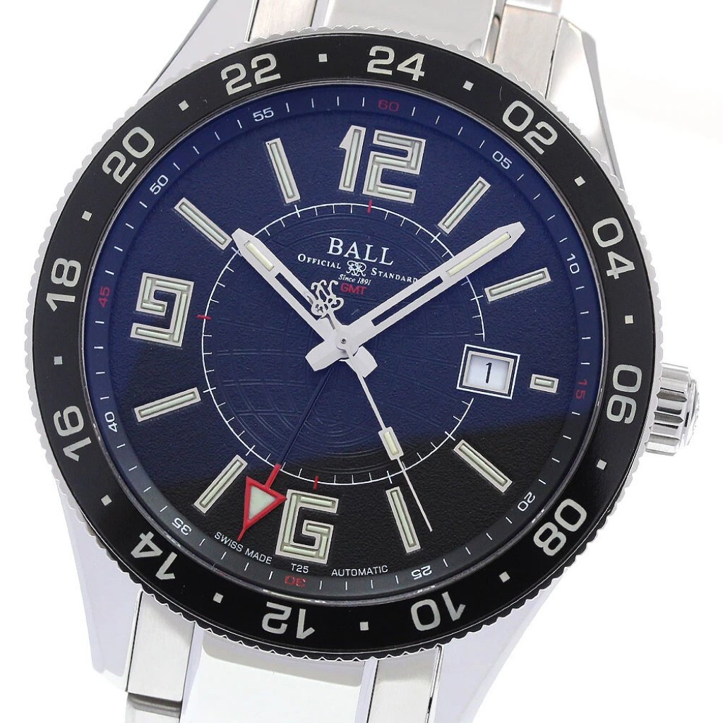 Ballwatch Engineer Master Ii Pilot Gmt Automatic Mens Watch